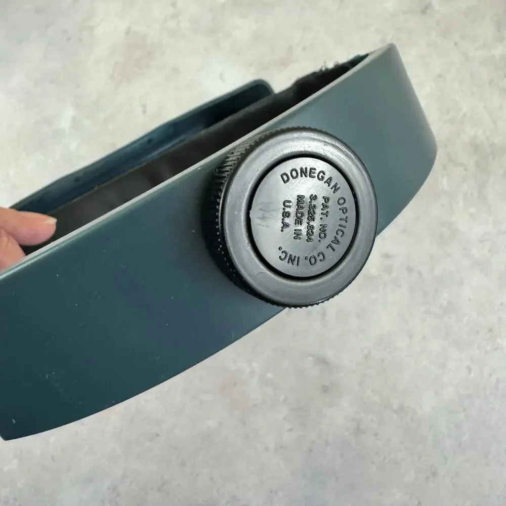 Vintage Donegan OptiVISOR DA-3 Headband Magnifier New Open Box